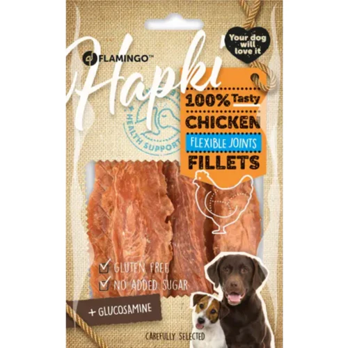 Flamingo
      
      
       Poslastica za pse Hapki, Flexible Joints, fileti piletine, 85g