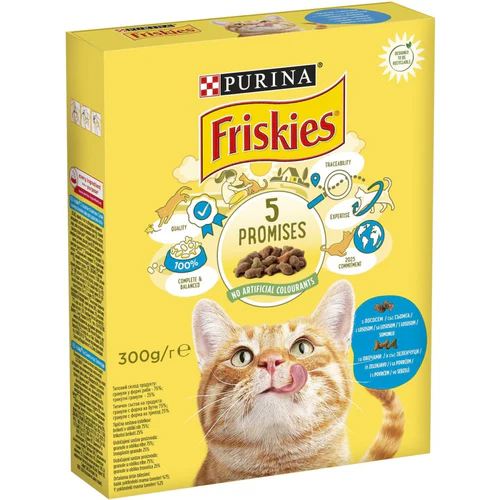 Friskies
      
      
       Briketi za mačke Adult Losos i Povrće
