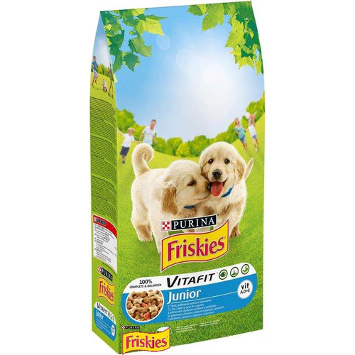Friskies
      
      
       Briketi za štenad JUNIOR Piletina i Povrće