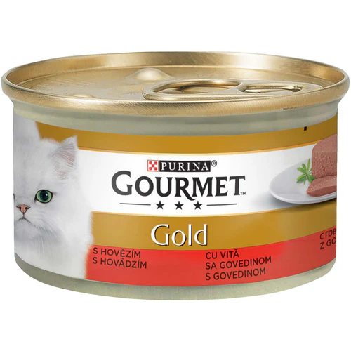 Gourmet
      
      
       Gold Konzerva za mačke Govedina mousse 85g