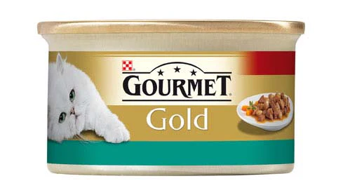 Gourmet
      
      
       Gold Konzerva za mačke Losos i Piletina komadići u sosu 85g