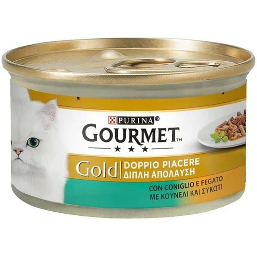 Gourmet
      
      
       Gold Konzerva za mačke Zečetina i Džigerica komadići 85g