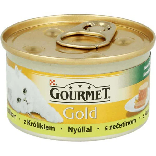 Gourmet
      
      
       Gold Konzerva za mačke Zečetina pate 85g