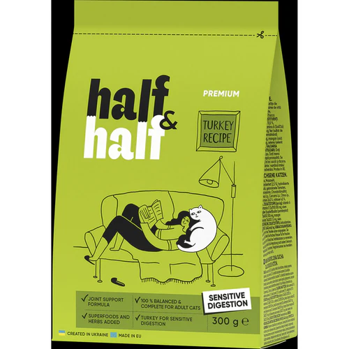 Half&Half
      
      
       Cat Adult Sensitive