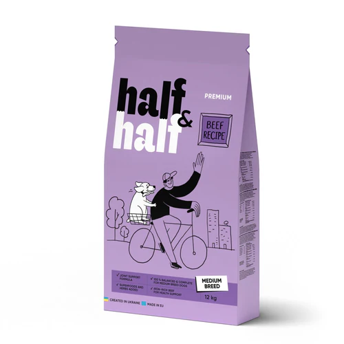 Half&Half
      
      
       Dog Medium Breed