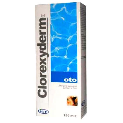 Icf
      
      
       Losion za pse i mačke Clorexyderm Oto za čišćenje ušiju 150ml