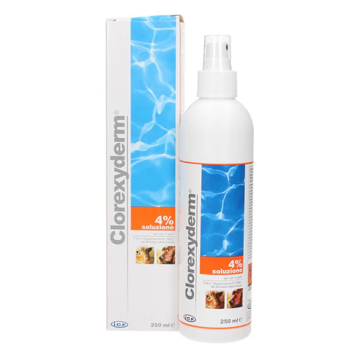 Icf
      
      
       Rastvor za pse i mačke Chlorexyderm 4% antiseptični 200ml