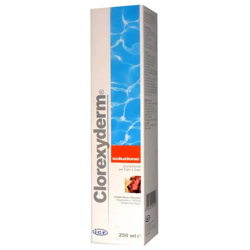 Icf
      
      
       Rastvor za pse i mačke Chlorexyderm antiseptični 200ml