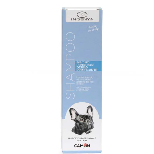 Ingenya
      
      
       Šampon za pse Purifying sa uljem čajevca za sve vrste dlaka 250ml