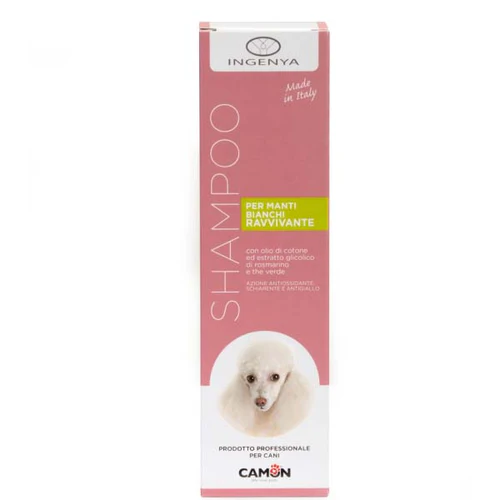 Ingenya
      
      
       Šampon za pse Revitalizing sa ekstraktom ruzmarina za belu dlaku 250ml