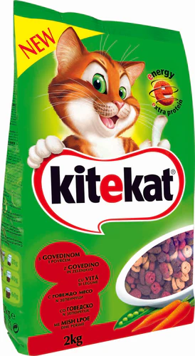Kitekat
      
      
       Briketi za mačke Govedina i Povrće