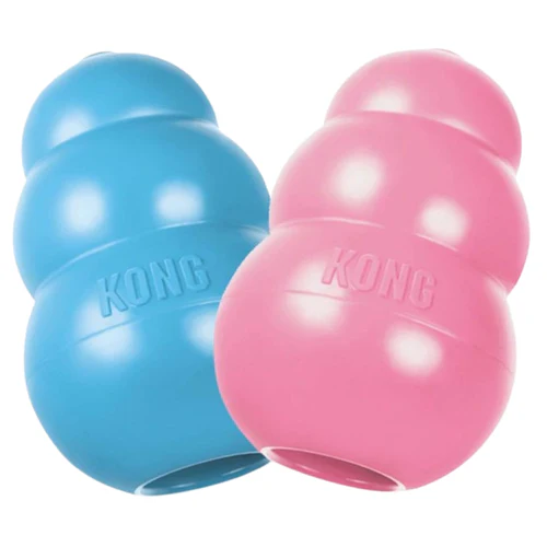 Kong
      
      
       Igračka za štence PUPPY dispenzer, raznih boja