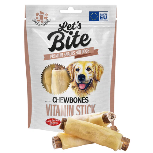 Let's Bite
      
      
      LET's Bite Chewbones, poslastica za pse, rolnice s vitaminima, 135g
