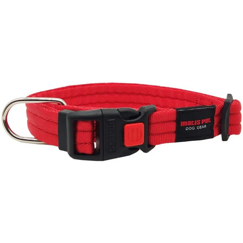 Matis
      
      
       Ogrlica za pse sa plastičnom kopčom Klik Soft Crvena