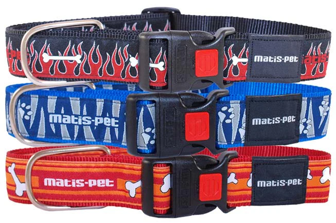 Matis
      
      
      OUTLET  Ogrlica za pse sa plastičnom kopčom Klik MatisDesign