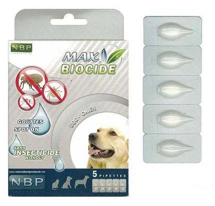 Max Biocide
      
      
       Ampule SpotOn za pse biljne 5x1ml