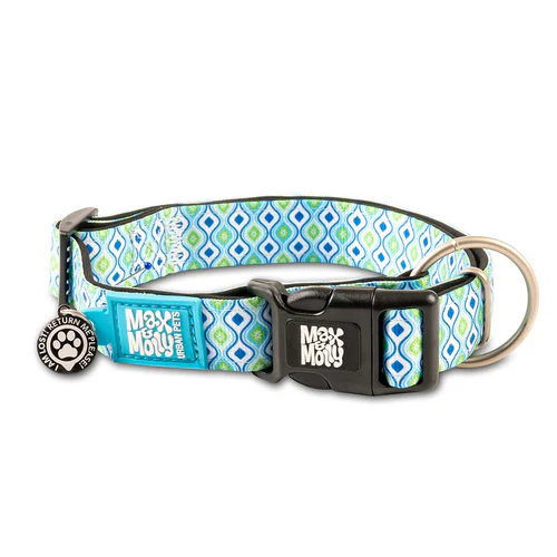 Max&Molly
      
      
      MAX & MOLLY Ogrlica za pse Smart ID Retro Blue