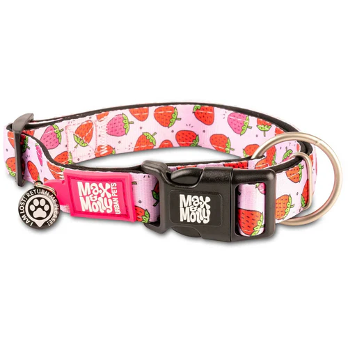 Max&Molly
      
      
      MAX & MOLLY Ogrlica za pse Smart ID Strawberry Dream