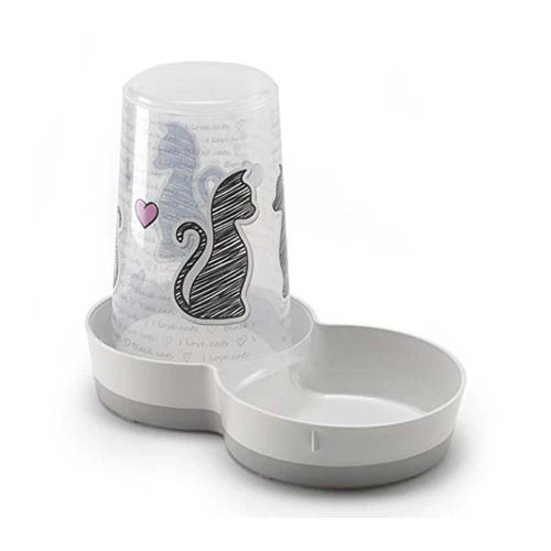 Moderna
      
      
      OUTLET  Hranilica s pojilicom Tasty - Cats in Love 1,5L