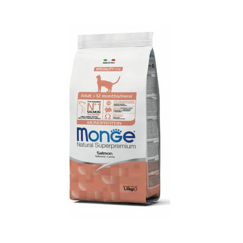 Monge
      
      
       Losos za odrasle mačke 1,5kg