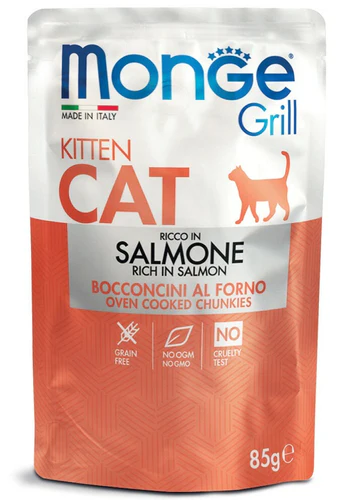 Monge
      
      
      Monge Cat Grill sos Losos - Kitten 85g