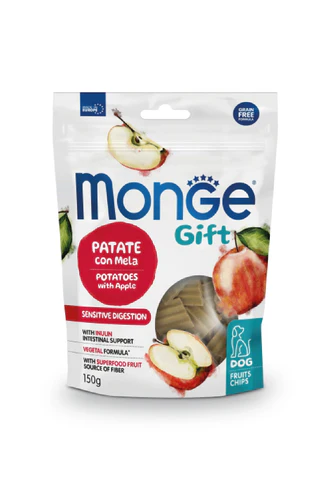 Monge
      
      
      Monge Fruit Chips - Sensitive digestion poslastica za pse krompir sa jabukom 150