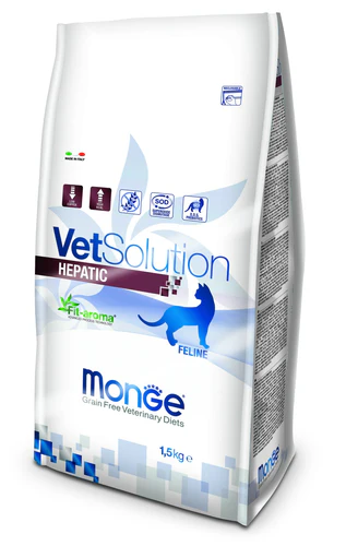 Monge
      
      
       VetSolution mačke HEPATIC,dijeta za mačke sa oboljenjem jetre,1,5kg