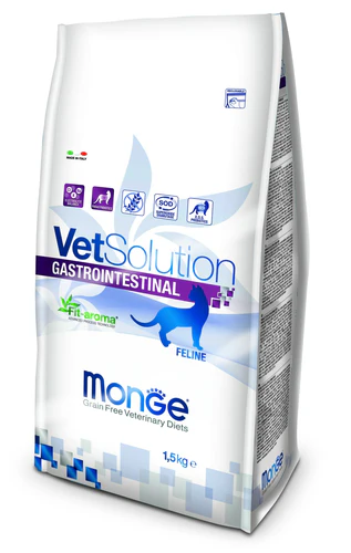Monge
      
      
       VetSolution mačke INTESTINAL,dijeta za mačke sa stomačnim problemima 1,5kg