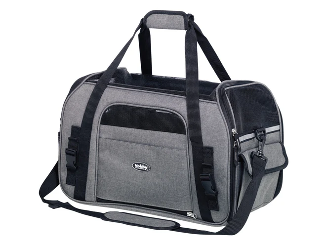 Nobby
      
      
       Torba za kućne ljubimce Lujan Sivi, do 8kg, L, 48x25x33cm