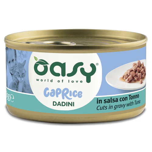 Oasy
      
      
       Caprice Cuts s Tunjevinom, sočni komadići u sosu za mačke, 85g