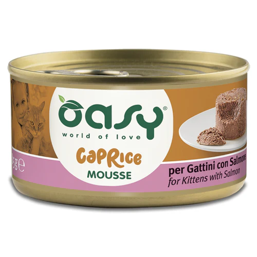 Oasy
      
      
       Caprice Mousse KITTEN s Lososom, mus za mačiće, 85g