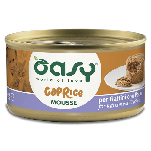 Oasy
      
      
       Caprice Mousse KITTEN s Piletinom, mus za mačiće, 85g