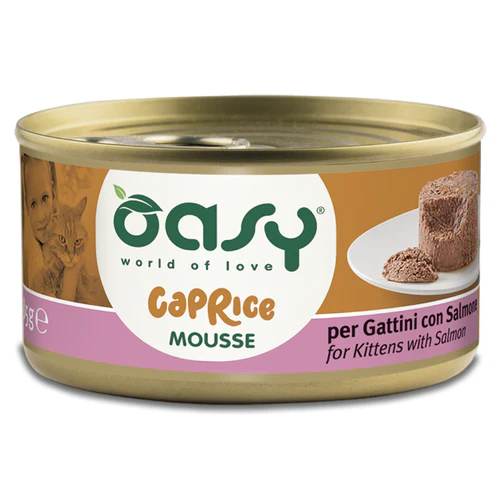 Oasy
      
      
       Caprice Mousse s Lososom, mus za mačke, 85g