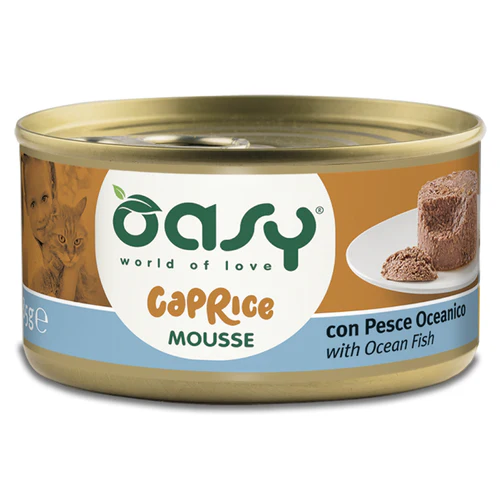 Oasy
      
      
       Caprice Mousse s Okeanskom Ribom, mus za mačke, 85g