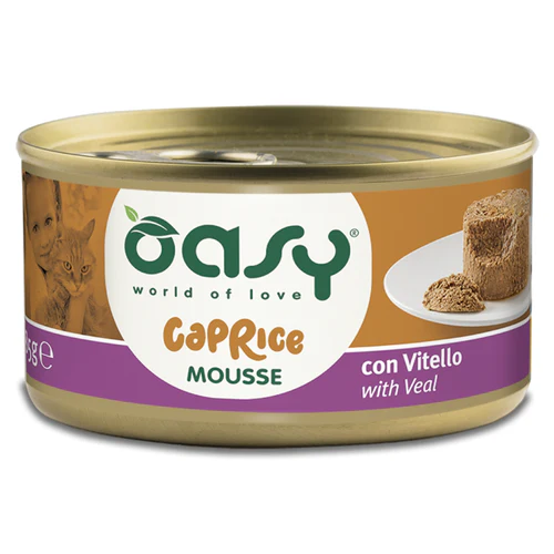 Oasy
      
      
       Caprice Mousse s Teletinom, mus za mačke, 85g