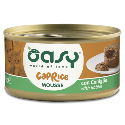 Oasy
      
      
       Caprice Mousse s Zečetinom, mus za mačke, 85g