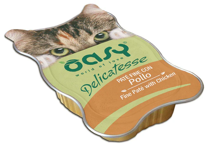 Oasy
      
      
       Delicatesse Pašteta za mačke s Piletinom, 85g