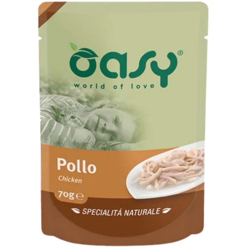 Oasy
      
      
       Kesica za mačke s Piletinom 70g