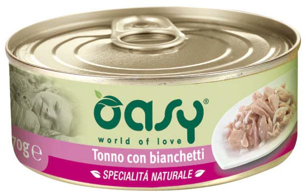 Oasy
      
      
       Konzerva za mačke Fileti tune u sosu sa okeanskom ribom 70g