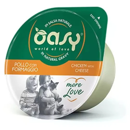 Oasy
      
      
       More Love Čašica za mačke Fileti piletine sa sirom, 70g