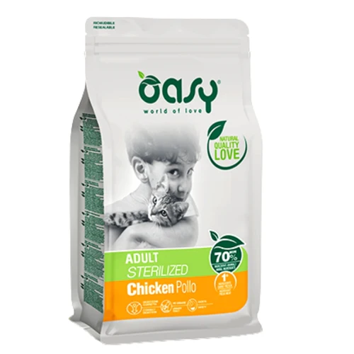 Oasy
      
      
      OUTLET  Briketi za mačke Sterilized 300g