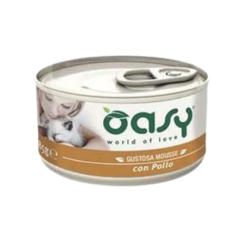 Oasy
      
      
      OUTLET  Mousse za mačke s Piletinom 85g