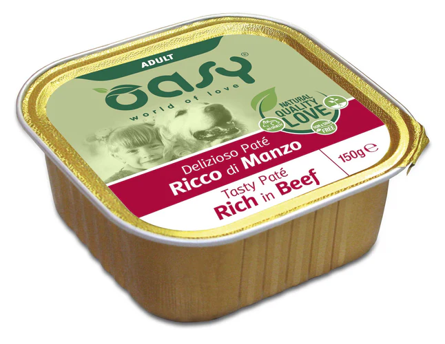Oasy
      
      
       Tasty Pate Pašteta za pse s Govedinom 150g