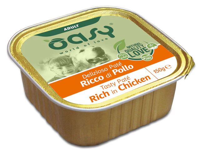 Oasy
      
      
       Tasty Pate Pašteta za pse s piletinom, 150g