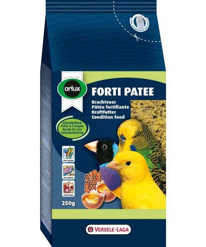 Orlux
      
      
      OUTLET  (Versele-Laga) Forti Patee, pate za ptice s jajima i medom 250g