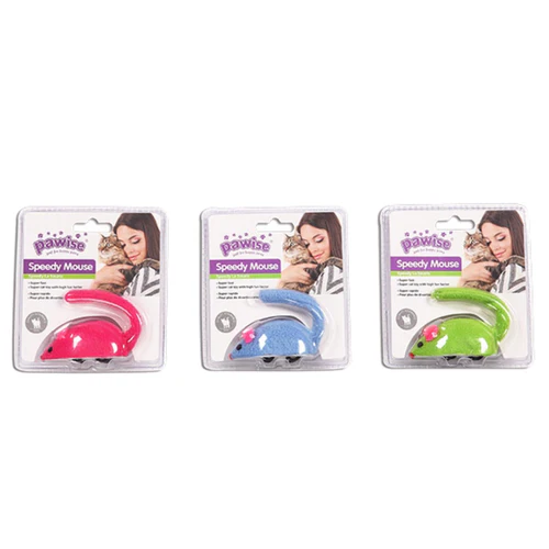 Pawise
      
      
       Igračka za mačke Miš Speedy plastični, raznih boja