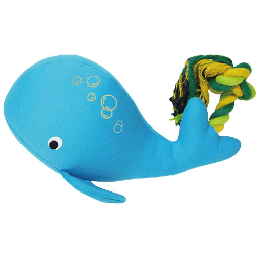 Pawise
      
      
       Igračka za pse Delfin sa kanapom, plutajući, Plavi, 24cm