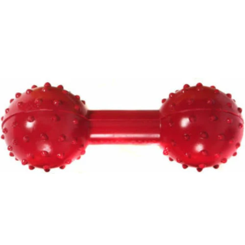 Pawise
      
      
       Igračka za pse Dumbell Teg sa zvoncem, Crvena, 4,5cm