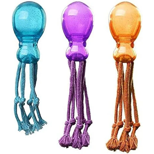 Pawise
      
      
       Igračka za pse Hobotnica, sa kanapom, S, 22cm, raznih boja