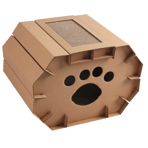 Pawise
      
      
      OUTLET  Grebalica za mačke Kućica sklopiva, 51x38x35,5cm